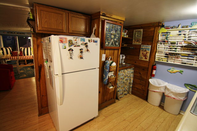 Kitchen in Blue Pearl Cottage